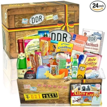 DDR dāvanu kaste ar austrumu delikatesēm / Dāvanas