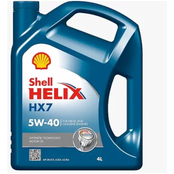 Motoreļļa SHELL HELIX HX7 5W40 4L. 5w-40