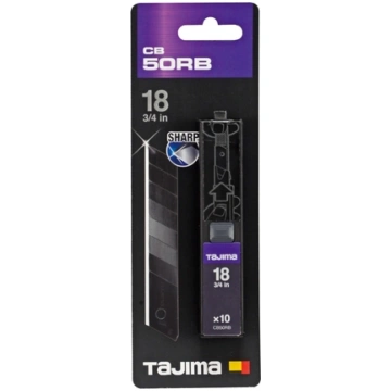 Rezerves asmeņi DORA Razar Tajima W18mm/10gab