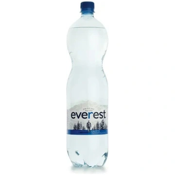 Dzeramais gāzēts ūdens EVEREST 1,5 l, pudelē