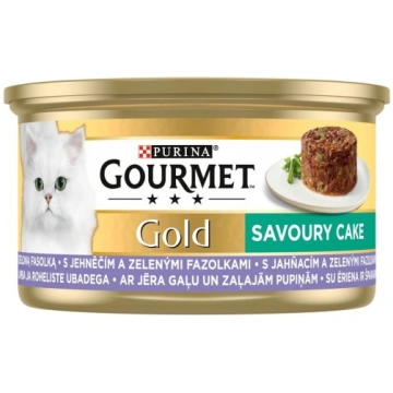 GOURMET GOLD - Savoury Cake with Lamb and Green Be
