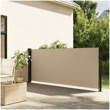 Izvelkama sānu markīze, bēša, 100x300 cm