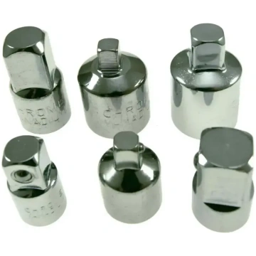 Pārejas komplekts 1/4"-3/8"-1/2" M/F 6gab Beast
