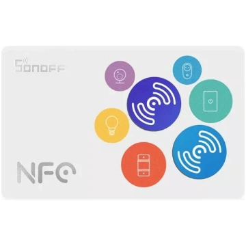 RFID karte Sonoff NFC-Tag Pasīva Daudzkrāsaina 85.
