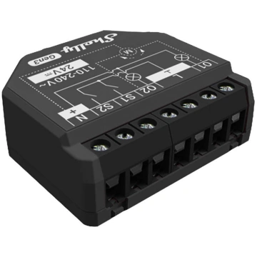Shelly 2PM Gen3 2-channel Controller, WiFi/Bluetoo