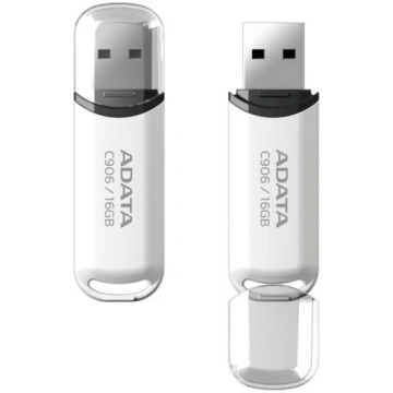 A-data C906 64GB USB Flash Drive, USB 2.0 White (A