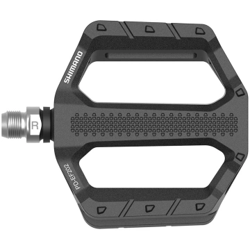 Pedāļi Shimano PD-EF202, plati (melni)