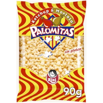 Risi Palomitas with ketchup and mustard flavor, po