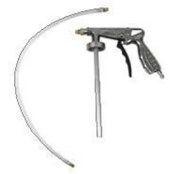 Under coating gun with hose and nozzle