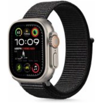Tech-Protect Nylon Apple Watch 44|45|46|49 mm Blac