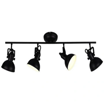 Trio-Lighting Gina 4-pc E14 matt black virziena ga