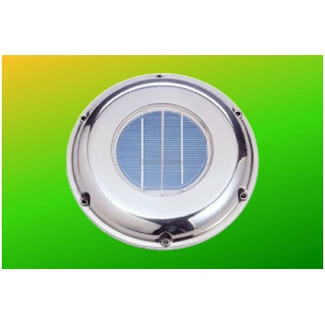 Siltumnīcu Ventilators uz saules baterijām