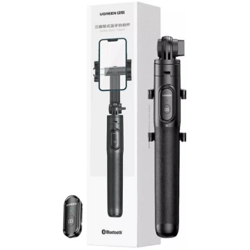UGREEN 15062 Selfie Stick Tripod with Bluetooth Re