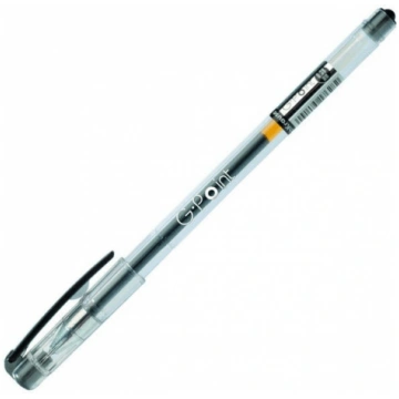 Gēla pildspalva ErichKrause G-POINT, 0.38mm, melna