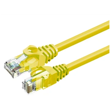 ZOY Ethernet Network Cable Cat. 6a UTP CCA Yellow 