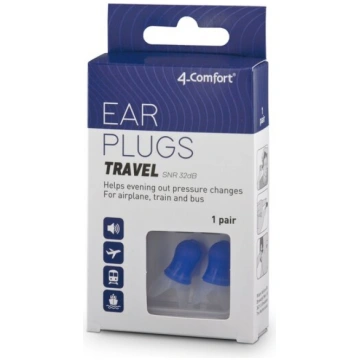 Ausu aizbāžņi4-Comfort Travel, 1 pāris