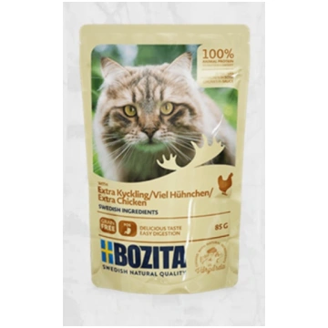 Bozita Extra Chicken Sauce 85g - Bezgraudu gaļas g