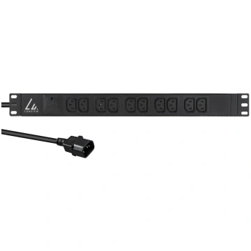 Lanview 19 10-way c13 outlets with 2-meter 3G1.5mm