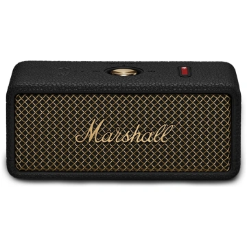 Marshall Emberton III, melna/zelta - Portatīvais b