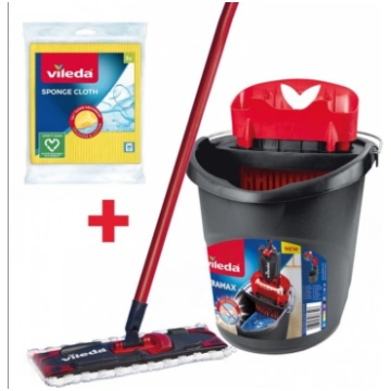 Vileda Ultramax Box mop + cloths 3 pcs