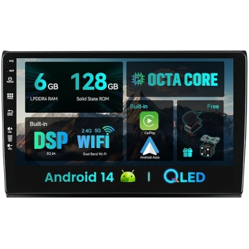 SXAUTO - 6G + 128G - Android 13 IPS auto radio Fia