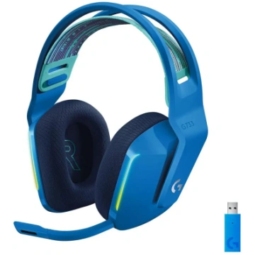 Austiņas Logitech G733 Lightspeed Blue 981-000943