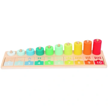 WOODEN GAME COUNT AND MATCH BOARD 6955273513273 ( 