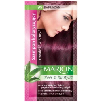 Krāsojošs šampūns MARION tonis 99 Baklažāns 40 ml 