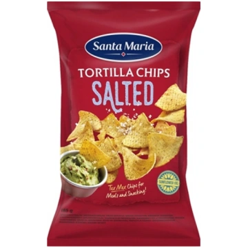 Kukurūzas čipsi ar sāli 185g, Santa Maria 450-2296