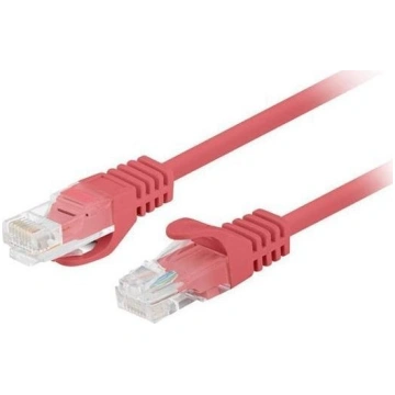LANBERG Patchcord Cat.5e UTP 7.5m red ( PCU5 10CC 