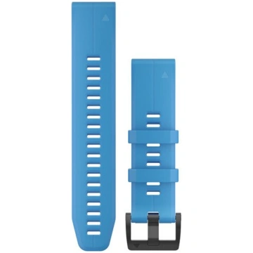 QuickFit® 22 mm Cyan Blue Silicone Garmin