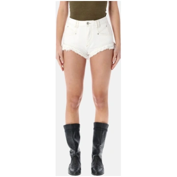 Isabel Marant Eneidala denim shorts Spazio Pritell