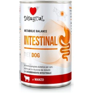 DISUGUAL Intestinal Dog konservi ar liellopu gaļu 
