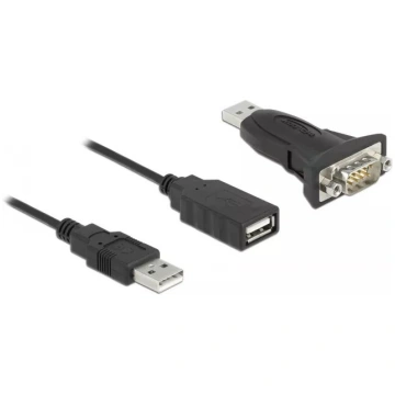 DeLOCK Adapteris USB 2.0 Type-A uz RS-232 D-Sub 9 
