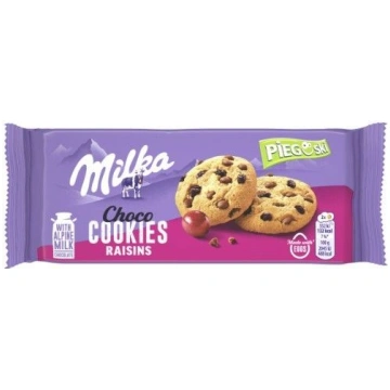 MILKA Choco cepumi ar rozīnēm 135g (450-22871)