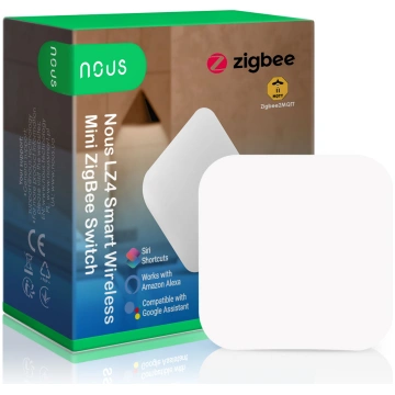 NOUS LZ4 mini smart wireless ZigBee switch, TUYA /
