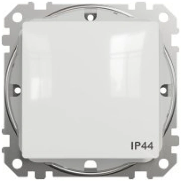 Schneider Electric IP44 Pārslēdzis 10AX, balts SED