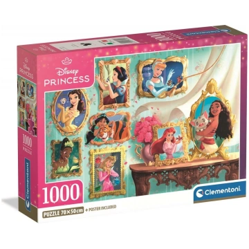Clementoni Puzzle Compact Disney Princess 1000 (37