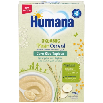 Humana BIO kukurūzas-rīsu-tapiokas putra 200g