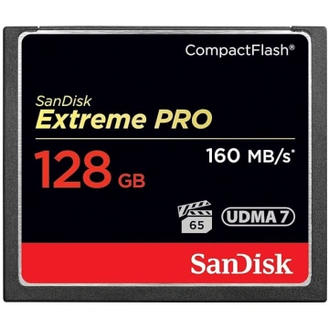 SANDISK Extreme Pro 128 GB CompactFlash memory car