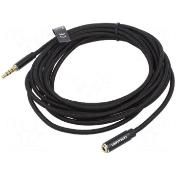 Cable | Jack 3.5mm 4pin socket,Jack 3,5mm 4pin plu