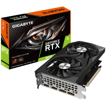 Graphics Card GIGABYTE NVIDIA GeForce RTX 3050 8 G