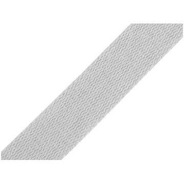 100% Kokvilnas lenta 30 mm somām, siksnām - Gaiši 