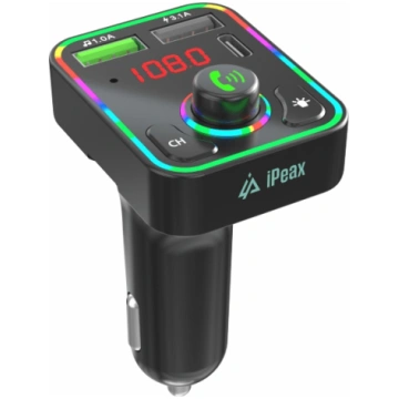 iPeax RGB FM Bluetooth Transmitter Raidītājs