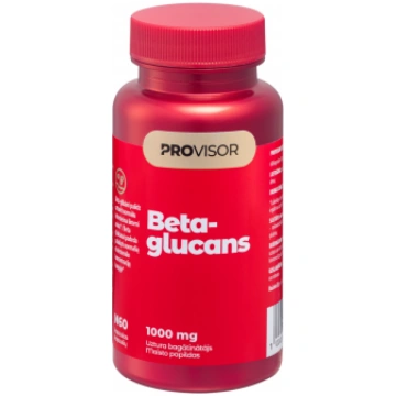 PROVISOR uztura bagātinātājs BETA GLUCAN 1000MG, 6