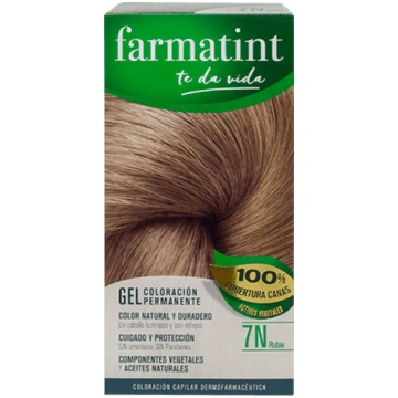 Matu krāsa Farmatint Permanent Color Gel, blond, 7