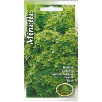 Baziliks zaļais Minette sēklas 0,3gr Kurzemes sēkl