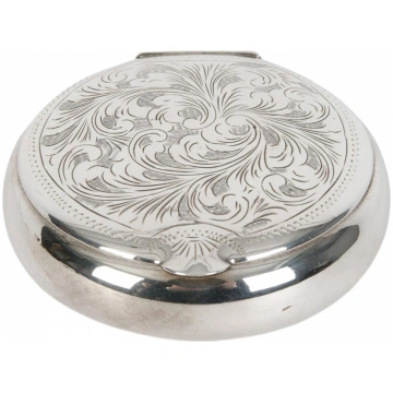 Sudraba tabakas kastīte Silver tobacco box
