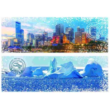 Puzzle Travel around the World - Australia, Antarc