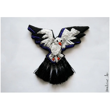 Sandra brooch "The Seagull" malvine.lv
